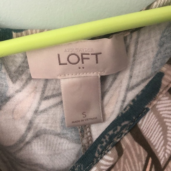 LOFT Sleeveless Tank Flowy Super Comfy Floral Dress - Picture 3 of 4